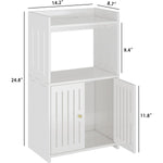 Bathroom Storage Cabinet with Drawers