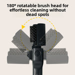 3 StS Electric Grill Cleaning Brush with Adjustable Angle and Replaceable Heads