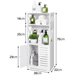 Bathroom Storage Cabinet with Drawers
